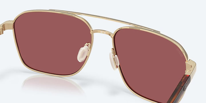 Costa Wader 580G Sunglasses - Gold/Gold Mirror 6
