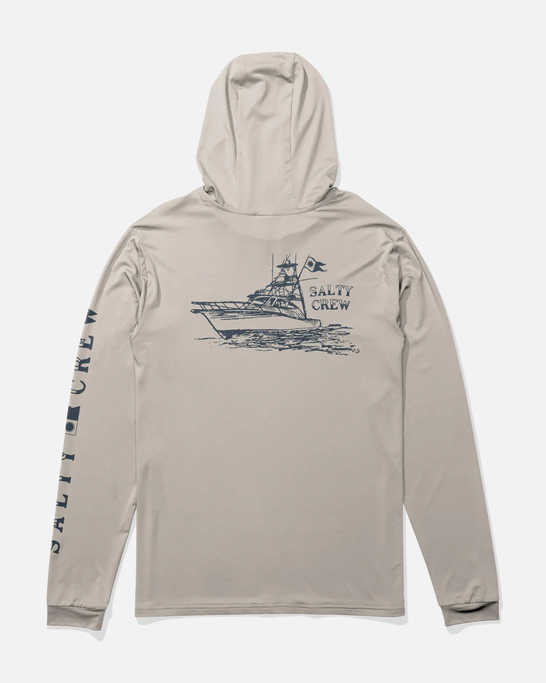 Salty Crew Men’s On Board Hood Sunshirt - Natural 1