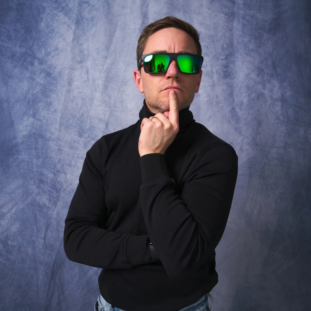 Pit Viper The Bio Exec Turboshaft - HDPV Polarized Blue-Green 1