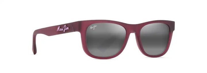 Maui Jim Kaulike Polarized Sunglasses - Matte Transparent Fuchsia/Neutral Grey 1