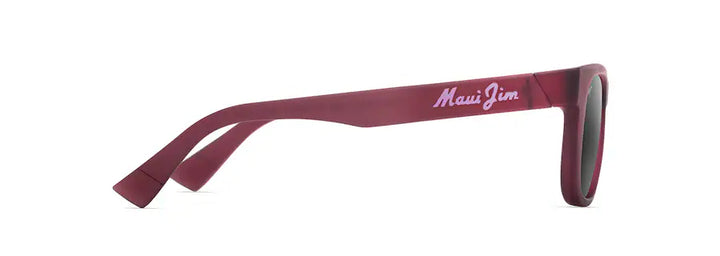 Maui Jim Kaulike Polarized Sunglasses - Matte Transparent Fuchsia/Neutral Grey 2