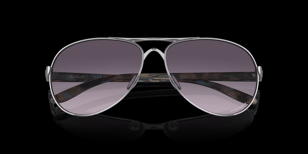 Oakley Feedback Chrome Prizm Grey Gradient
