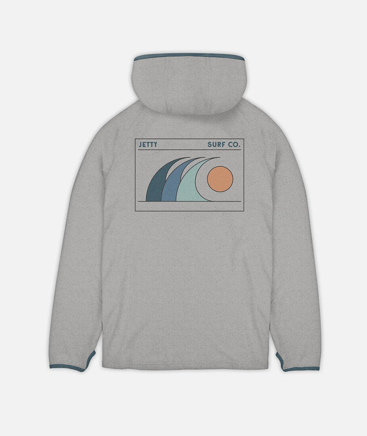 Jetty Men’s Mahi UV Tech Hoodie - Grey