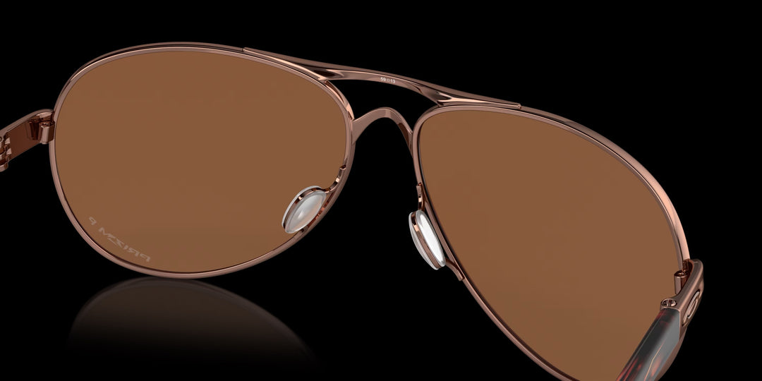Oakley Feedback Rose Gold w Prizm Tungsten Sunglasses 6