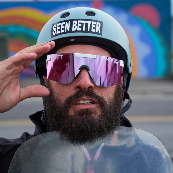 Pit Viper The Miami Nights Original - HDPV Polarized Pink 4