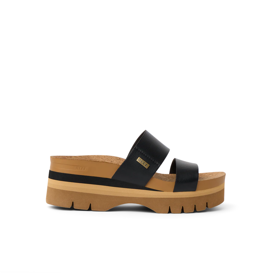 Reef Women’s Cushion Vista Higher Sandals - Black 2