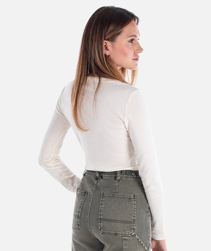 Jetty Women’s Sunlit Long Sleeve - Natural 1