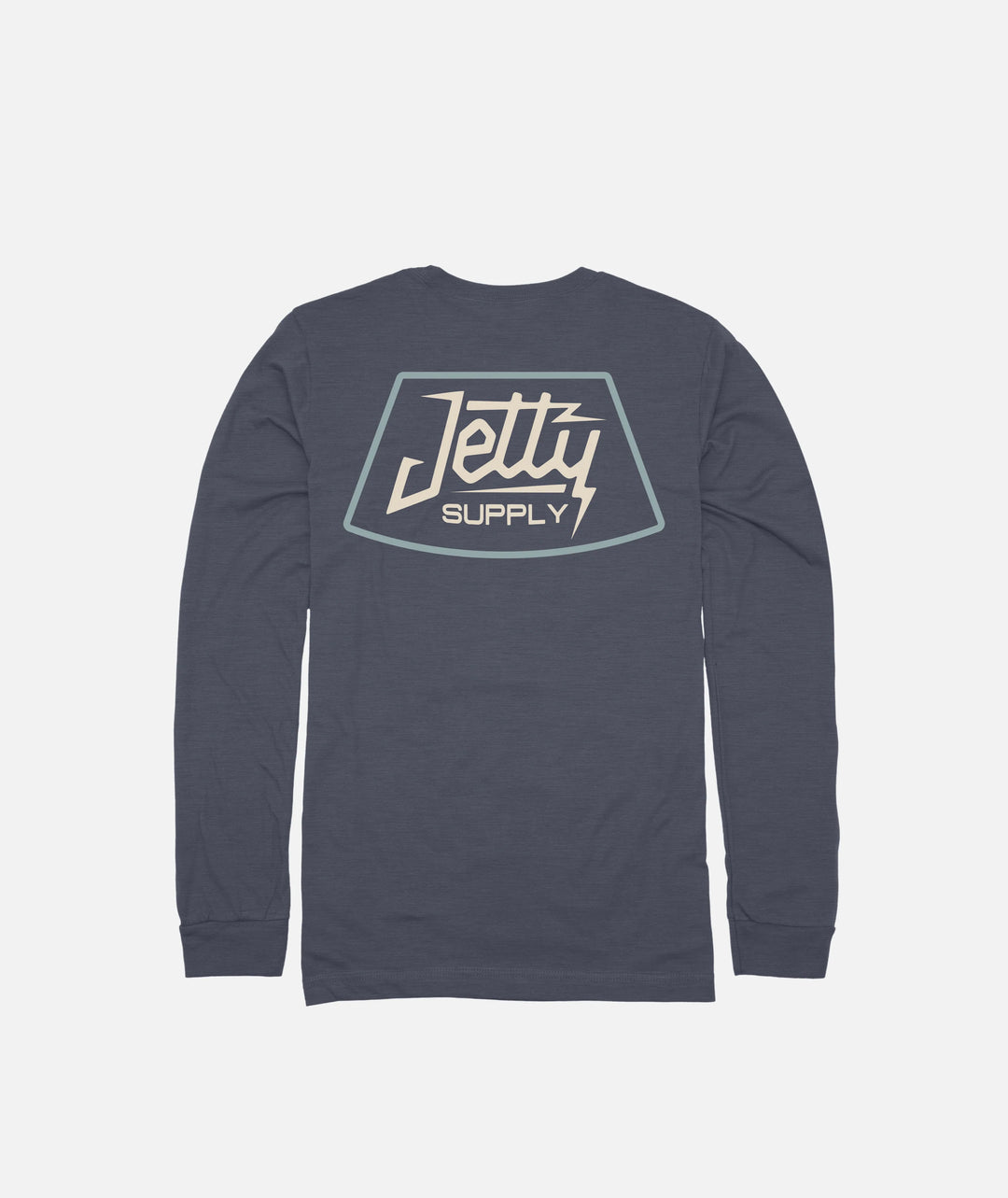 Jetty Youth Node Long Sleeve Tee - Navy 