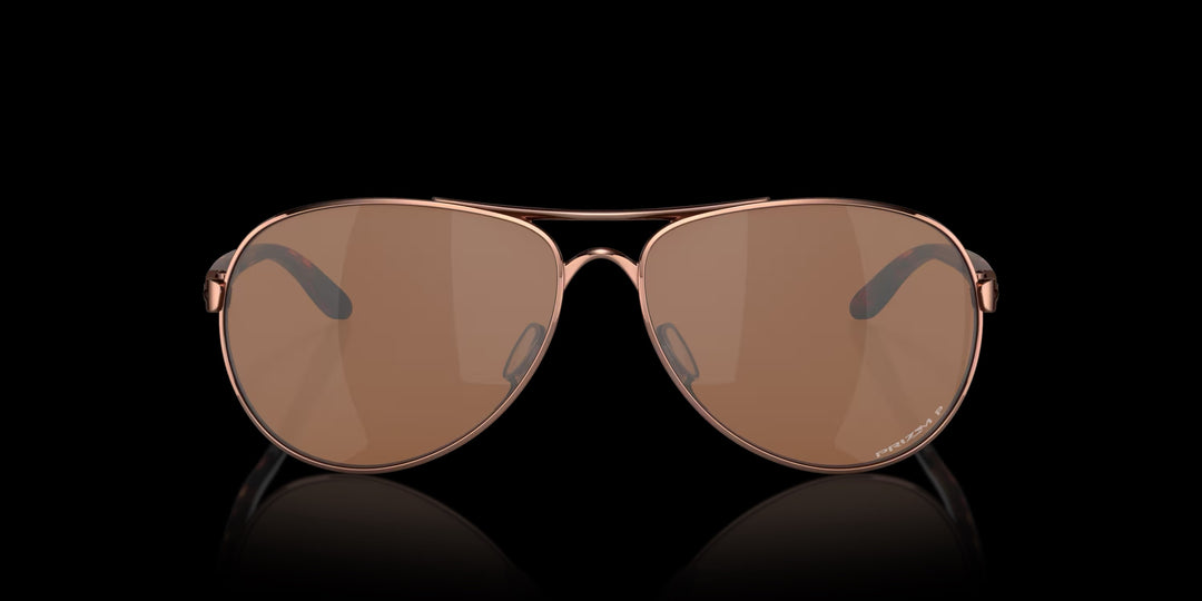 Oakley Feedback Rose Gold w Prizm Tungsten Sunglasses