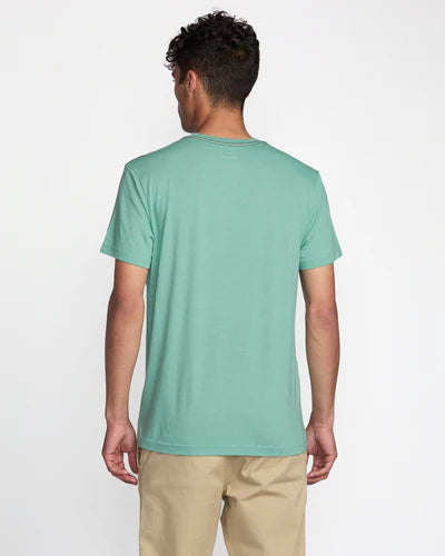RVCA Men's Balance Skratch Tee - Bottle Green 1