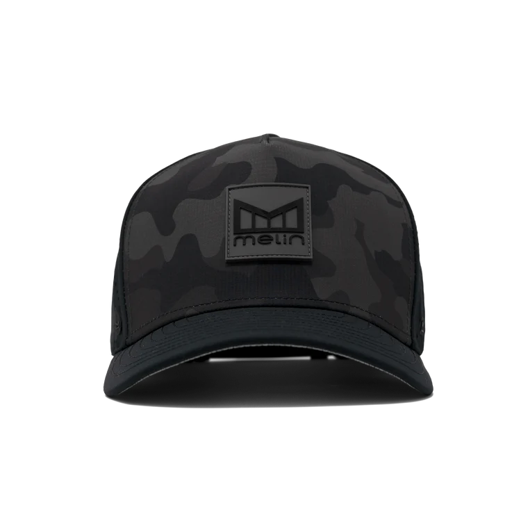 Melin Odysea Stacked Hydro Performance Hat - Black Camo 1