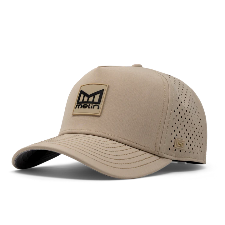 Melin Odysea Stacked Hydro Performance Hat - Khaki 