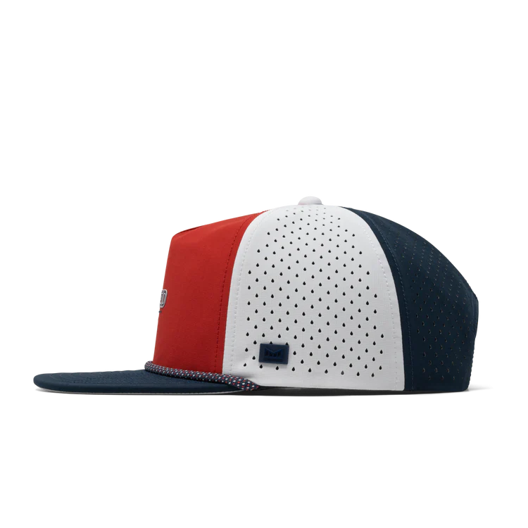 Melin Coronado Americana Hydro Hat - White/Red/Navy 1