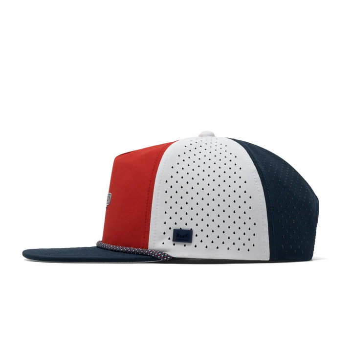 Melin Coronado Americana Hydro Hat - White/Red/Navy 1