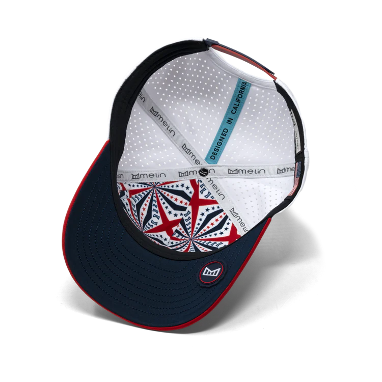 Melin Odysea Americana Hydro Hat - White/Red/Navy 4