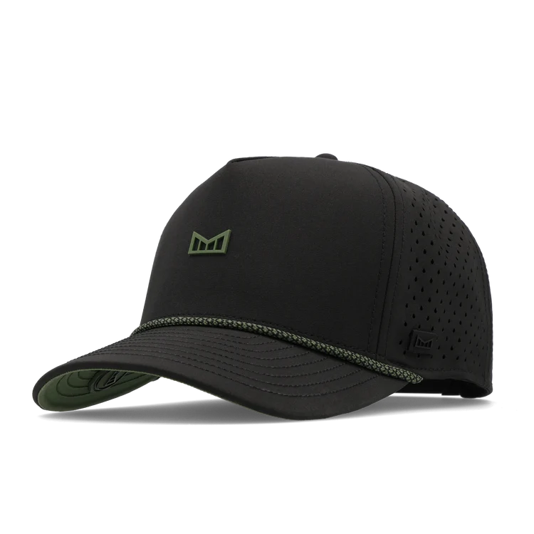 Melin Odysea Rope Bulls Icon Performance Hat - Black Forest