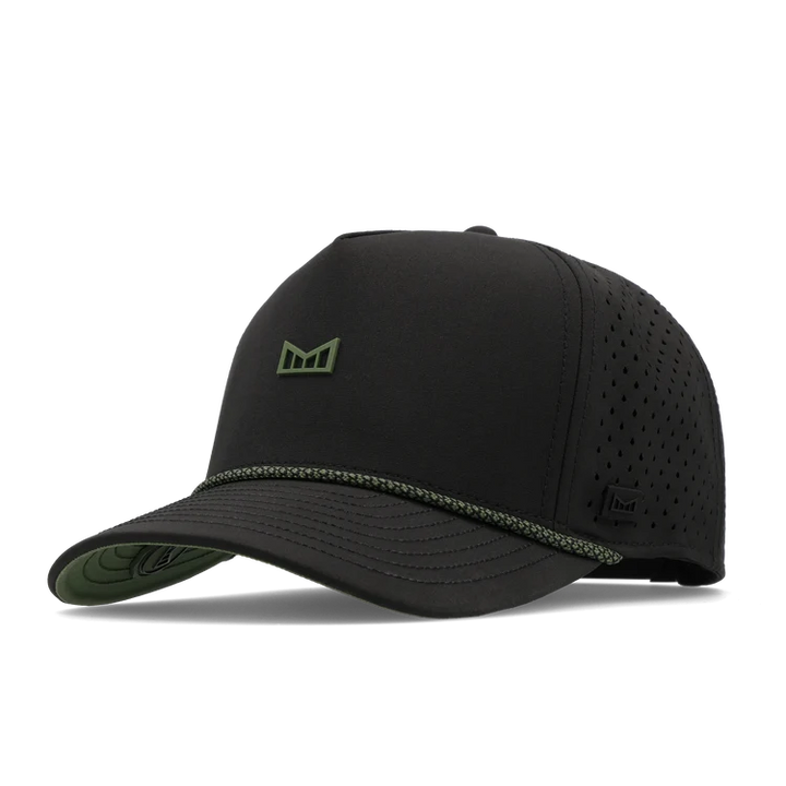 Melin Odysea Rope Bulls Icon Performance Hat - Black Forest