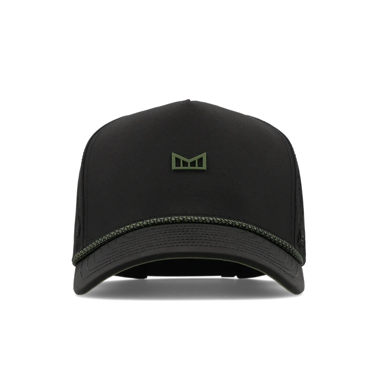 Melin Odysea Rope Bulls Icon Performance Hat - Black Forest 1