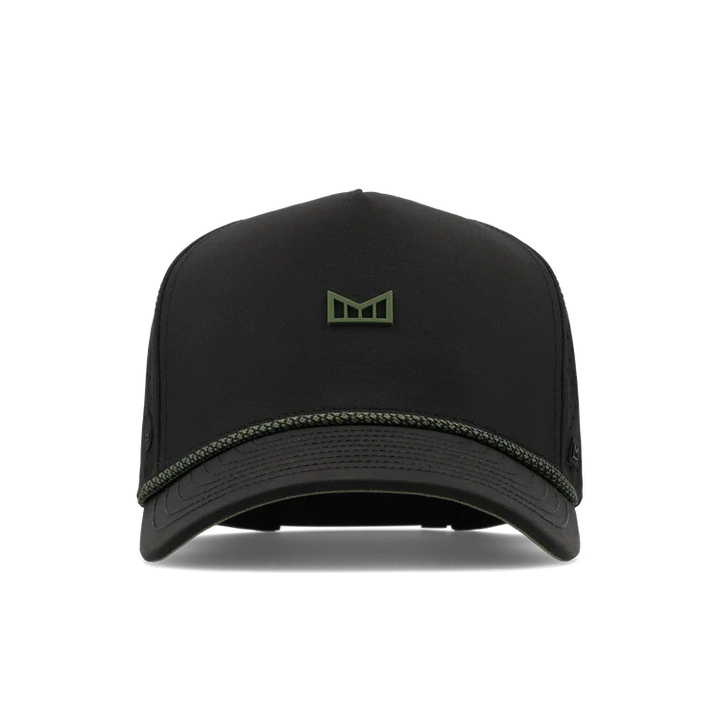 Melin Odysea Rope Bulls Icon Performance Hat - Black Forest 1
