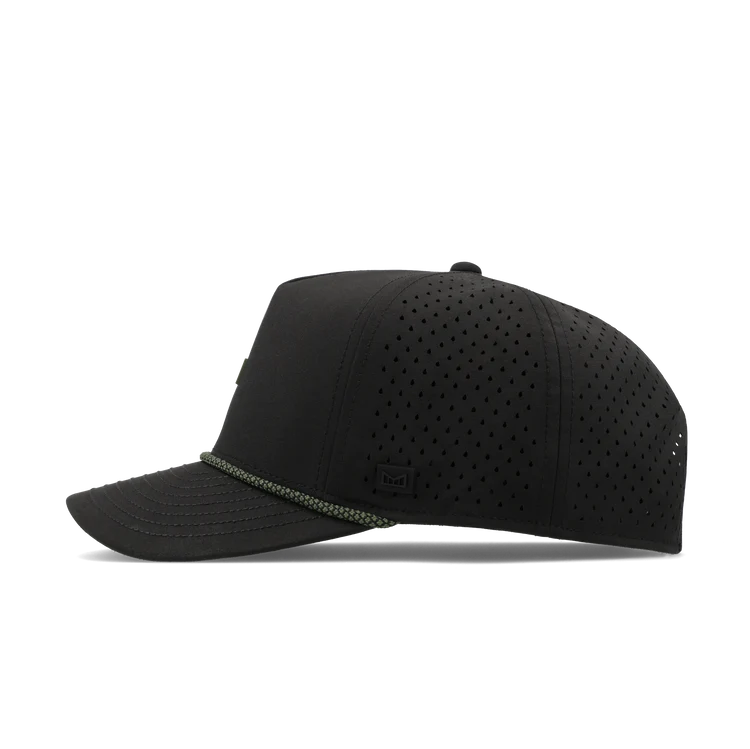 Melin Odysea Rope Bulls Icon Performance Hat - Black Forest 2