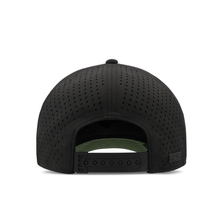 Melin Odysea Rope Bulls Icon Performance Hat - Black Forest 3