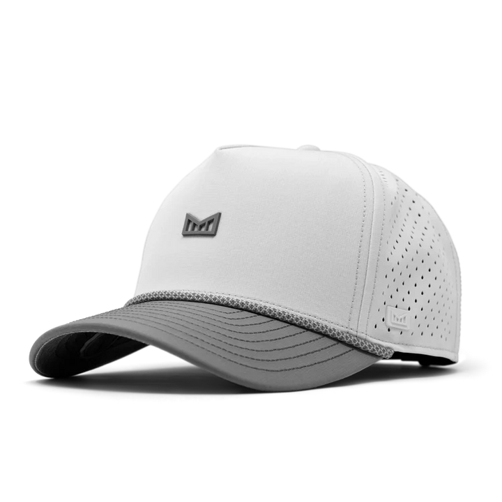 Melin Odysea Rope Bulls Icon Performance Hat - White/Grey 1
