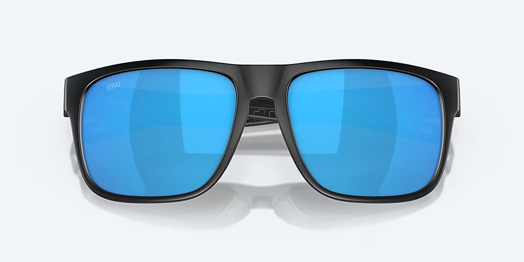 Costa Spearo XL 580G Sunglasses - Matte Black/Blue Mirror 5