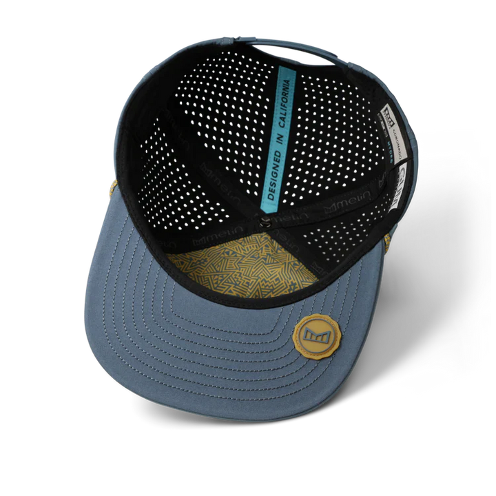 Melin Coronado Brick Hydro Performance Hat - Blue Stone/Gum 3