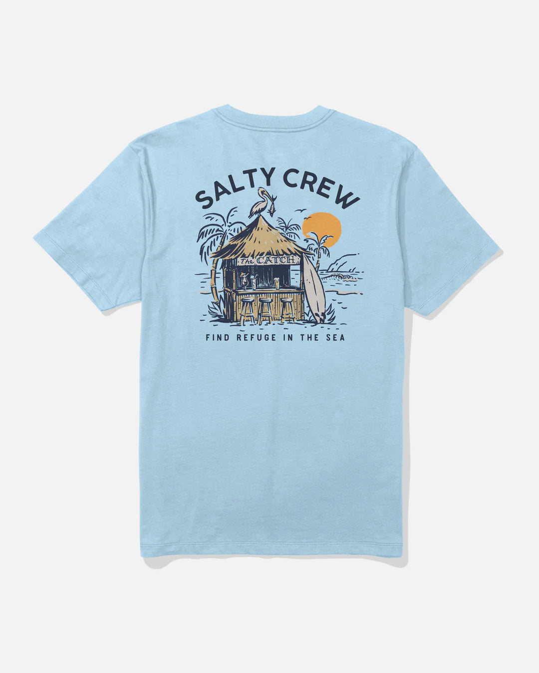 Salty Crew The Catch SS Tee - Clear Sky