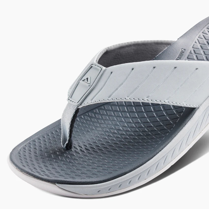 Reef Men’s The Deckhand Sandals - Grey 3
