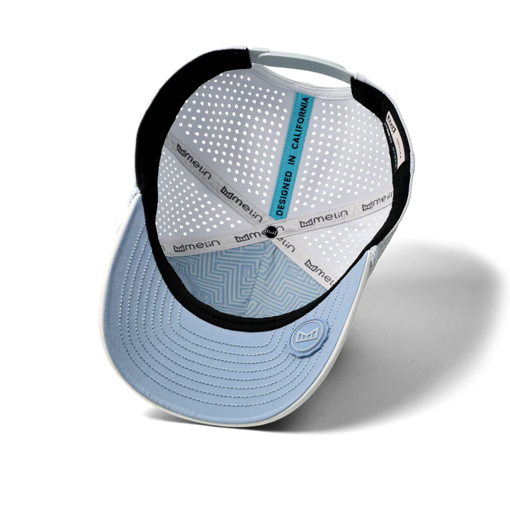 Melin Odysea Rope Bulls Icon Hydro Performance Hat - Clear Lake 4