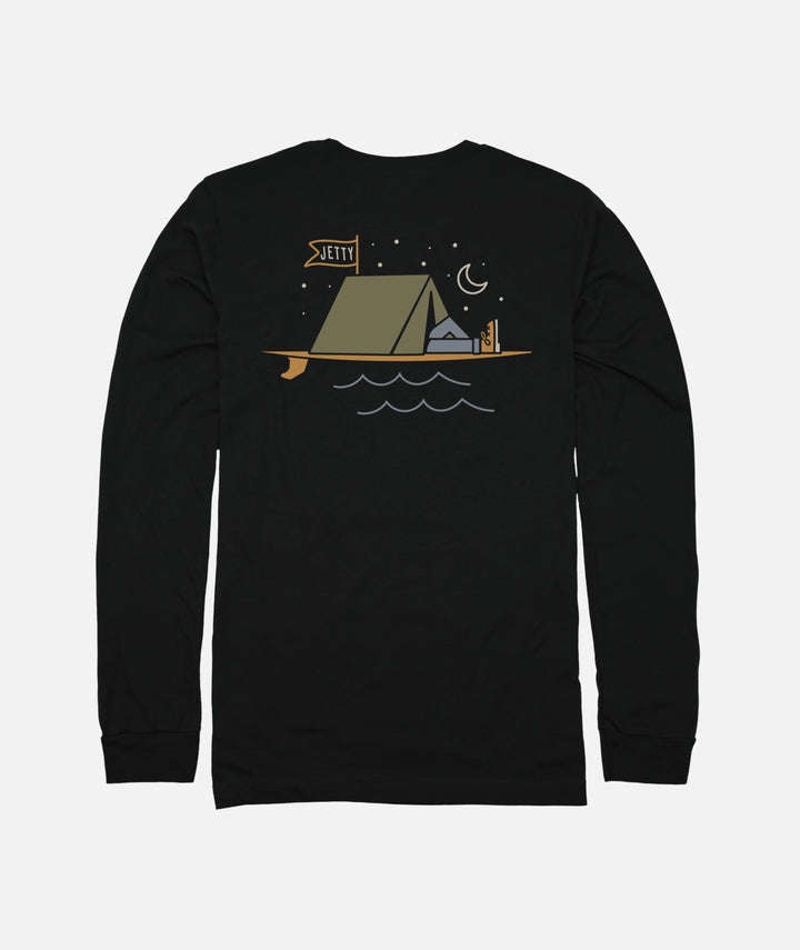 Jetty Men’s Drifter Long Sleeve - Black 