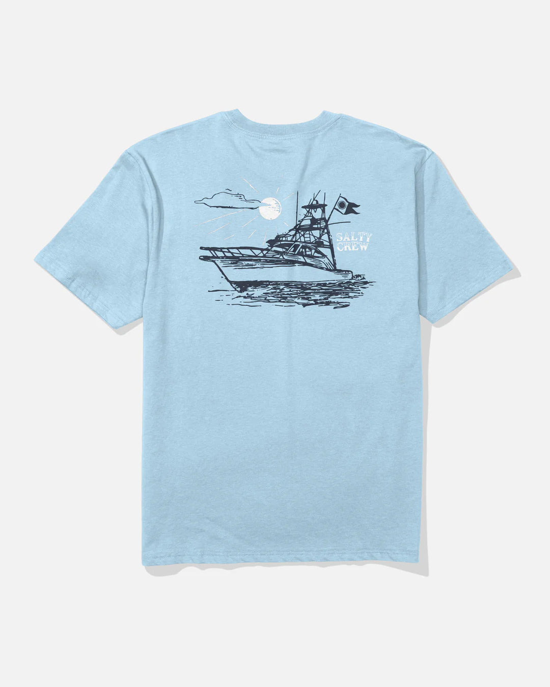 Salty Crew Men’s On Board Classic SS Tee - Clear Sky
