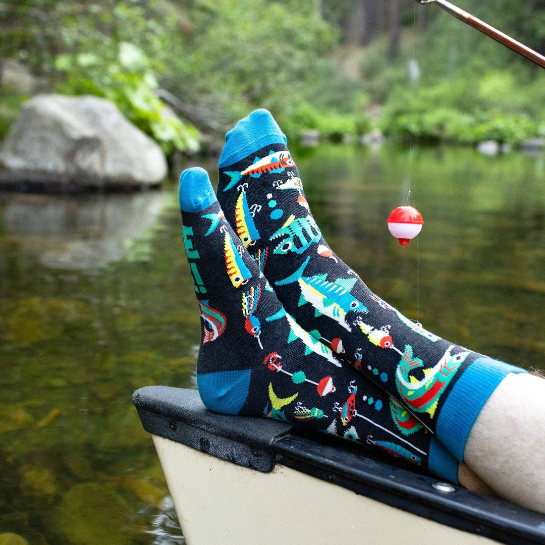Lavley - Bite Me Fishing Socks