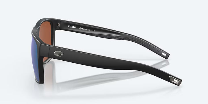 Costa Spearo XL 580G Sunglasses - Matte Black/Green Mirror 2