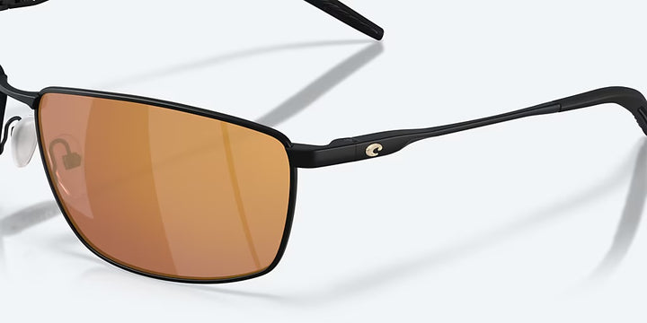 Costa Turret 580P Sunglasses - Satin Black Gold