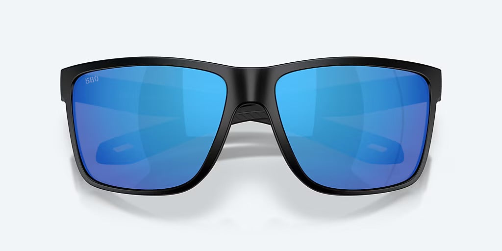 Costa Broadbill II XL 580G Sunglasses - Matte Black/Blue Mirror 4