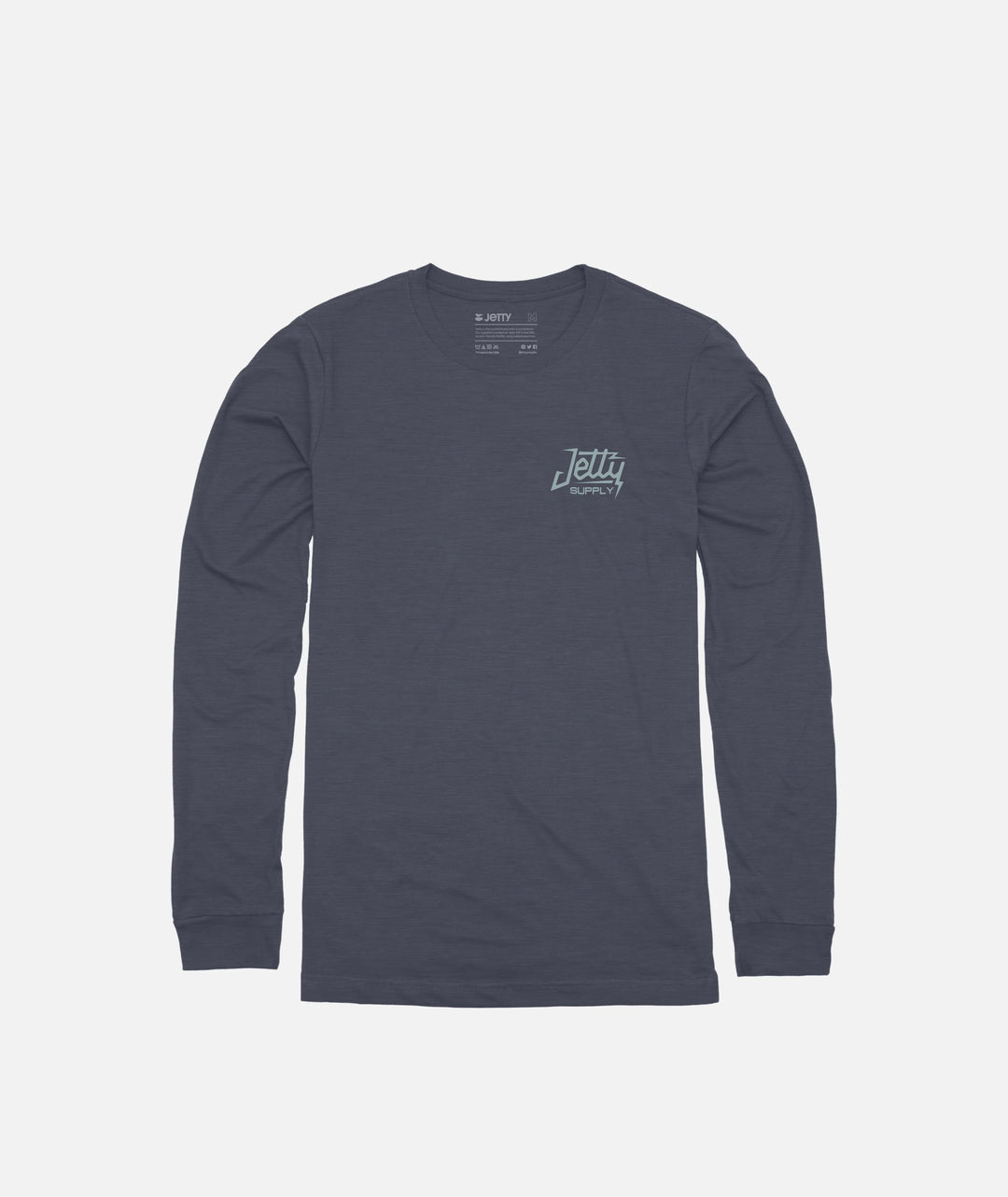 Jetty Youth Node Long Sleeve Tee - Navy 1
