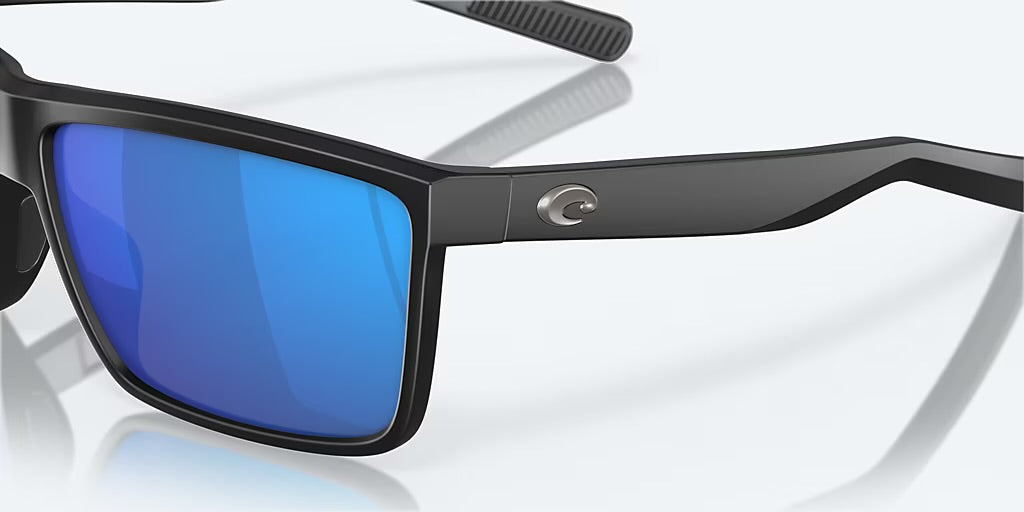 Costa Rinconcito 580G Sunglasses - Matte Black/Blue Mirror 5
