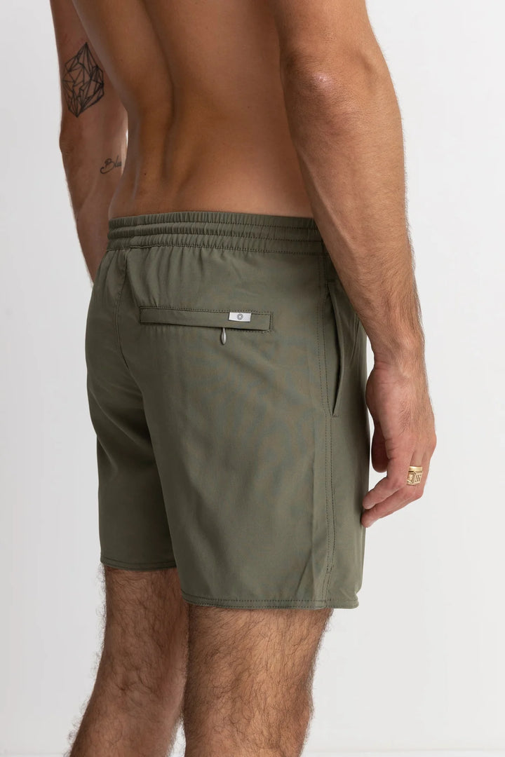 Rhythm Men’s Classic Beach Short - Olive 3