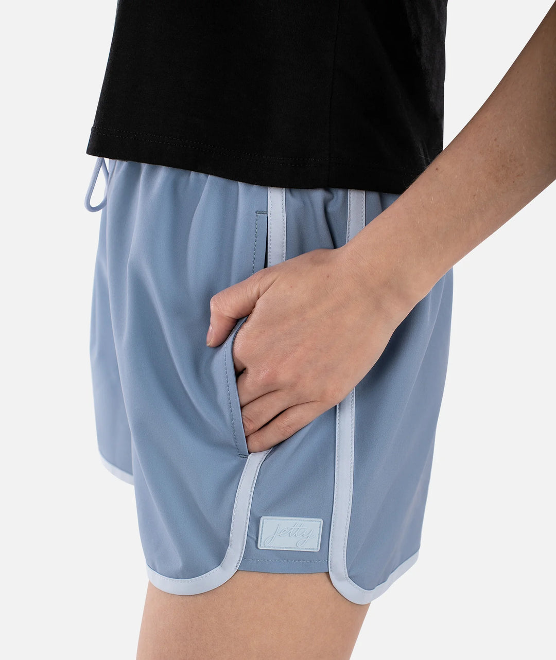 Jetty Women’s Ventnor Hybrid Short - Blue 3