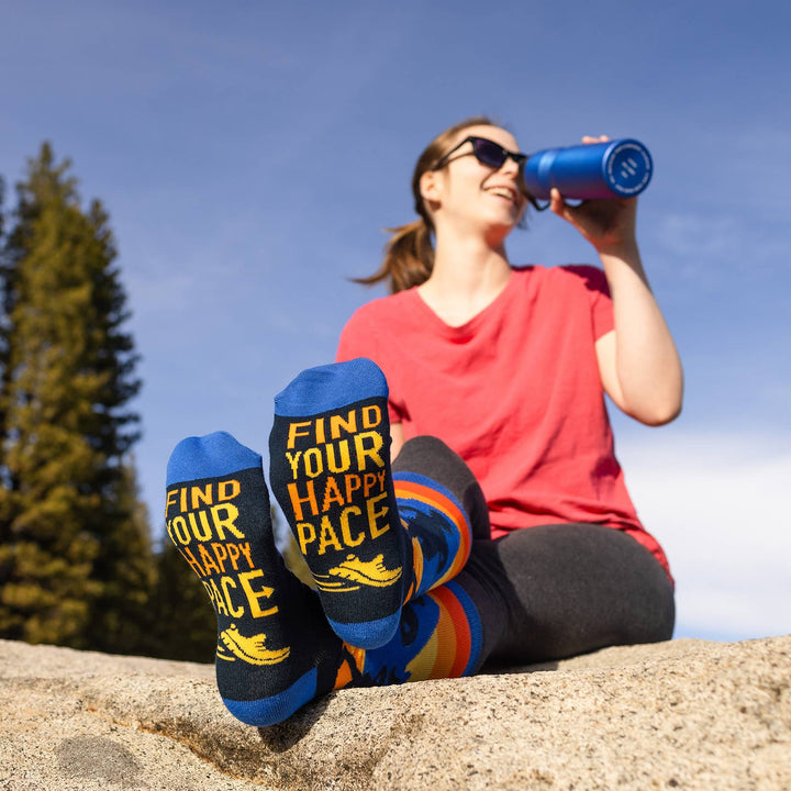 Lavley - Find Your Happy Pace (Running) Socks