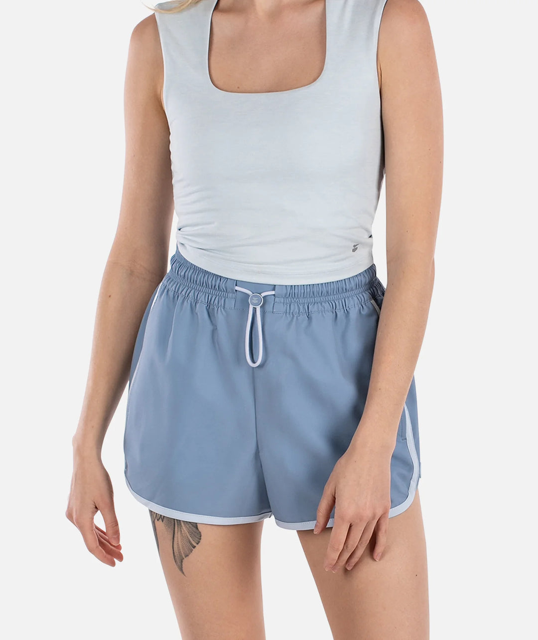 Jetty Women’s Ventnor Hybrid Short - Blue 