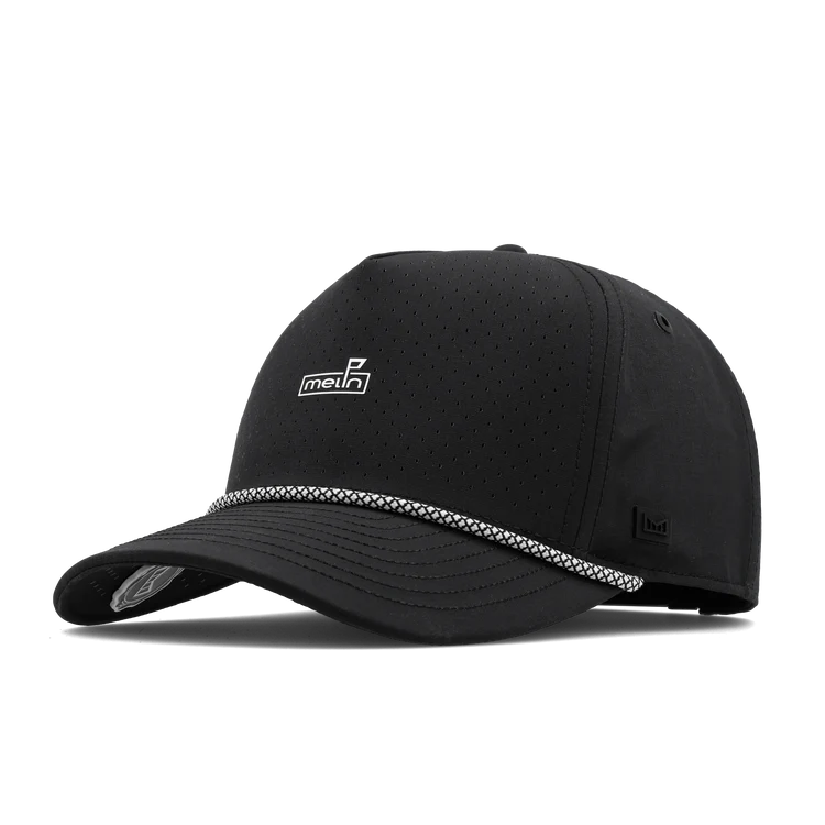 Melin Odysea Rope Links Hydro Performance Hat - Black 