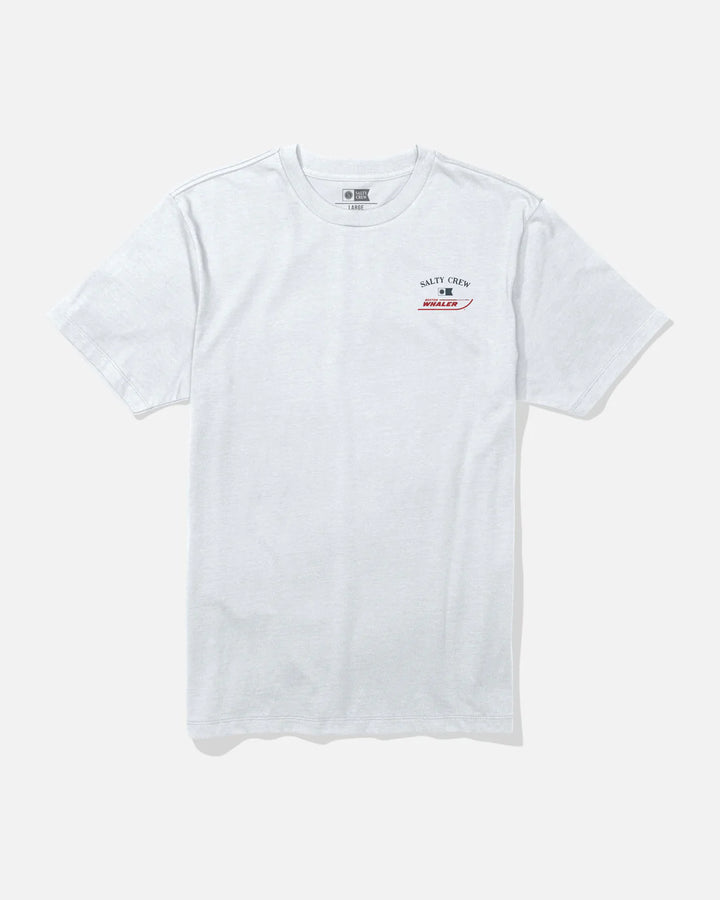 Salty Crew Men’s Whaler Chase SS Tee - White 1