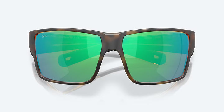 Costa Reefton Pro 580G Sunglasses - Matte Tortoise/Green Mirror 4