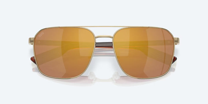 Costa Wader 580G Sunglasses - Gold/Gold Mirror 4