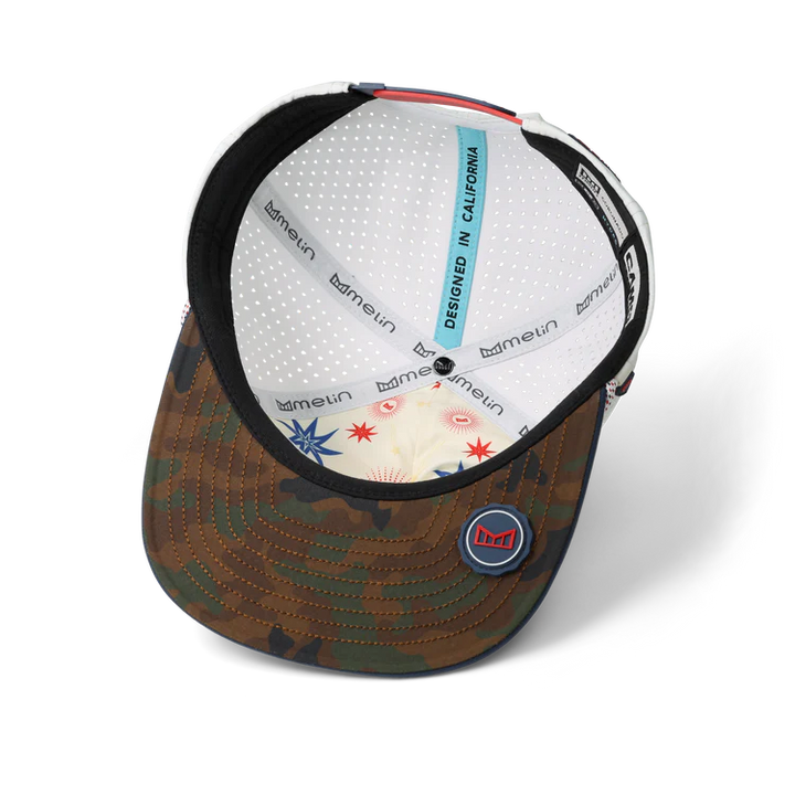 Melin Coronado Brick Hydro Performance Hat - Merica Camo 4