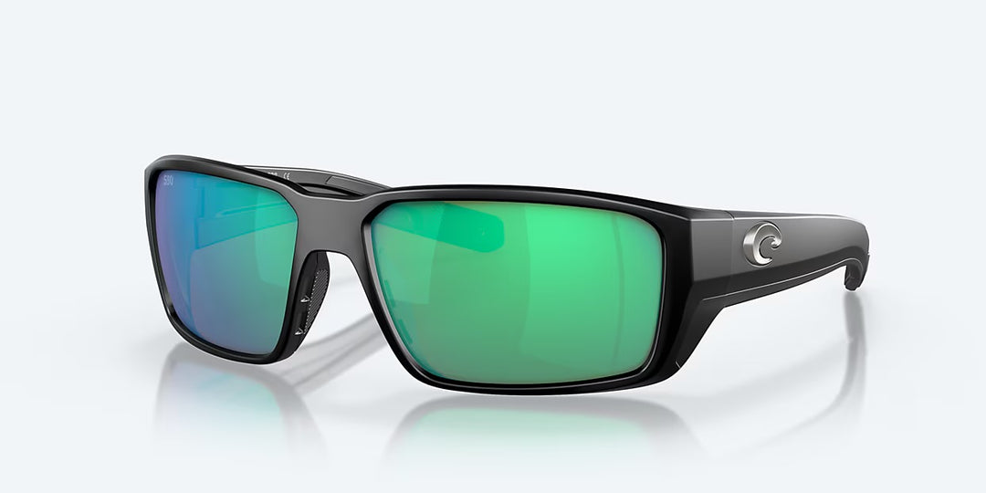 Costa Fantail Pro 580G Sunglasses - Matte Black/Green Mirror 