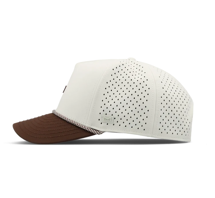 Melin Odysea Rope Bulls Icon Performance Hat - Frosted Birch